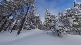 Plowing Snow in Walker - March 2, 2023