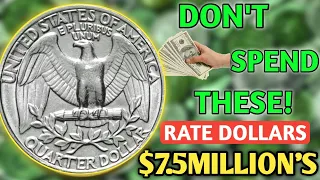 DO YOU HAVE THESE TOP 5 ULTRA RARE WASHINGTON QUARTER COINS WORTH MONEY