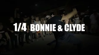 BONNIE & CLYDE 1/4 | TWIN SLAM & LADY BEAST VS TWICE & LADY MANHUNTA | KRUMPIRE 2