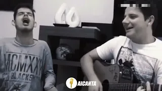 Jonathan e Marcos - Pra te esquecer não dá - voz e violão - AiCanta!