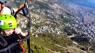 Paragliding. Параглайдинг. Полёт с высоты 800м. Турция 2020. Алания карантин