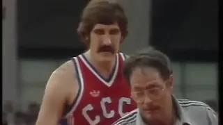 Tkachenko vs Spain (1985 Eurobasket)