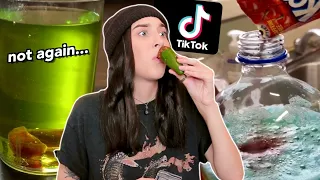 MAKING TIK TOK COCKTAILS... FOR THE THIRD TIME