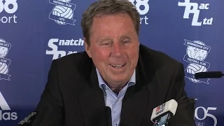 Harry Redknapp Press Conference As He Is Unveiled As New Birmingham Boss