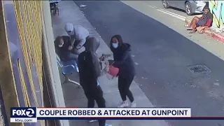 Video: Oakland man robbed at gunpoint, punched, and thrown to the ground