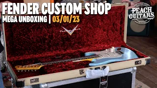 Mega Fender Custom Shop Unboxing, Part 1 | January ‘23