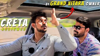 Creta 2024 Reviewed by Grand Vitara Owner shocking 🤯 Reactions || Grand Vitara vs Creta 2024 Facelif