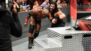 Full Match Roman Reigns vs Boobly Lashley WWE RAW 23rd July 2018