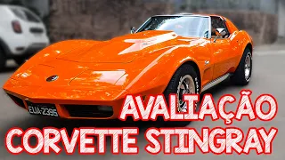 Avaliação Corvette Stingray 1973 V8 - O CARRO MAIS LEGAL QUE EU JÁ DIRIGI DESSA ÉPOCA -IMAGINA O C8