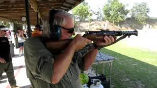 Hernando Sportsman's Club, Florida, July 4, 2011, 1940 Lanchester Machine Gun 2/4