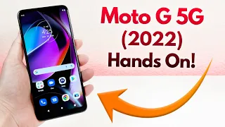 Moto G 5G (2022) - Hands On & First Impressions!