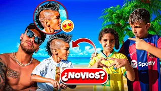 DESCUBRO que al HIJO de NEYMAR le GUSTA mi HERMANA PEQUEÑA!