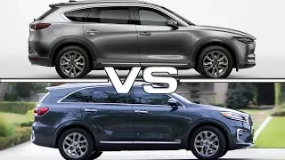 2018 Mazda CX-8 vs 2019 Kia Sorento Technical Specifications