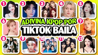 Adivina la estrella de Kpop de Tiktok Baila? TikTok viral K-Pop 2023 | BTS, Blackpink, Newjeans, IVE