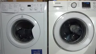 Wash Race No.55 : Indesit vs Samsung on Synthetics 40'c Intensive