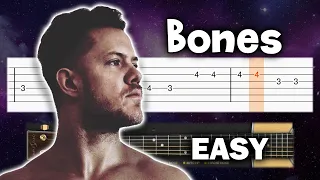 Imagine Dragons - Bones - Guitar tutorial (TAB)