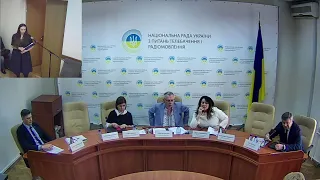 Засідання Національної ради України з питань телебачення і радіомовлення 18 квітня 2019 року
