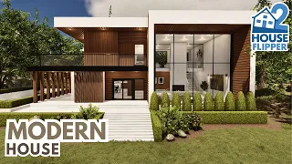 Modern House | House Flipper 2 | Sandbox Mode | Speed Build