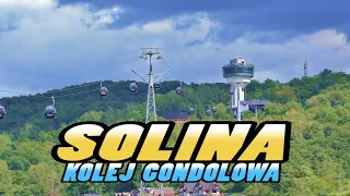 SOLINA Kolej Gondolowa - Solina Cableway Ride - Bieszczady Poland (4k)