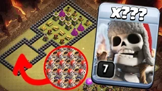 ВЫЖИВУТ ЛИ ГИГАНТСКИЕ СКЕЛЕТЫ В ЭТОМ АДУ? ИСПЫТАНИЕ! Clash of Clans