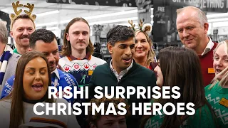 RISHI SUNAK: SURPRISING XMAS HEROES