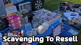 Scavenging To Resell at this Carboot | UK eBay Reseller