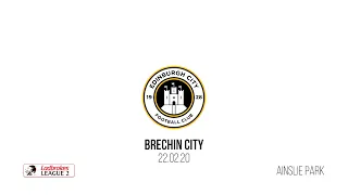 Brechin City 22.02.20 Highlights (H)