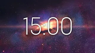 15 Minute Timer Galaxy Background | Relax Music | Free Download