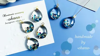 【雫ぷっくりはこうやる】人魚の耳飾り〜mermaid earrings〜