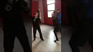 Savate - foot sweep with funny ending