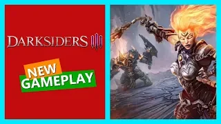 Darksiders III (3) New GAMEPLAY 40 min |Fury| [GAMESCOM 2018] The apocalypse is here!! PS4 PC XBOX