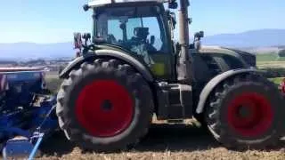 Fendt 516 + Semoir Lemken Saphir 7