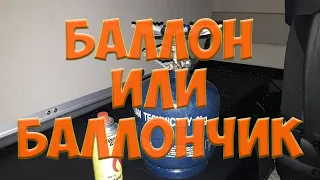 Что взять баллон или баллончик? Какую печку использовать? Покупки. Простой дальнобой.