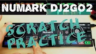 Numark DJ2GO2 Scratch Practice