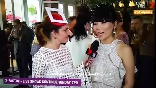 Dami Im - Returning to X Factor - Interview at the Melbourne Cup