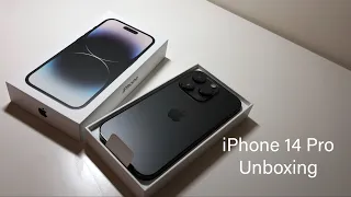 [Unboxing] iPhone 14 pro space black unboxing | iPhone silicon case suculent| 아이폰 14 프로 스페이스 블랙 언박싱