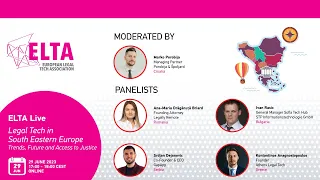 ELTA Live | Legaltech in South Eastern Europe