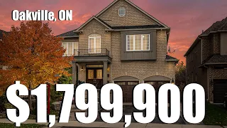 A GORGEOUS FAMILY HOME IN OAKVILLE!!! $1.79 MILLION DOLLAR Home For Sale!!