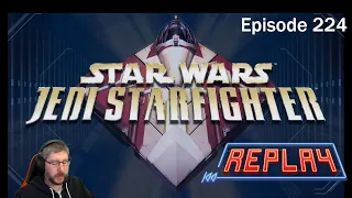 11-23-21 Star Wars: Jedi Starfighter FULL REPLAY PS2 game on PS4 | Episode 224