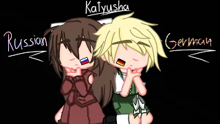 Katyusha Russian×German [AbsolutAnnina] #countryhumans #yutarosan #gachaclub #edit #Katyusha