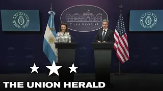 Secretary of State Blinken and Argentine FM Mondino Hold a Joint Press Conference in Buenos Aires