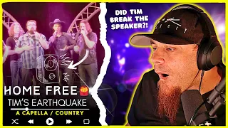 HOME FREE  "Tim Foust's Vibration" -Did He Break The Speakers?!  // Audio Engineer & Musician Reacts