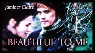 Outlander. Jamie & Claire. Beautiful To Me.