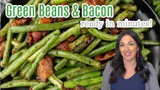 Make the BEST Green Beans and Bacon Recipe EVER!