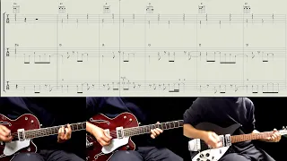 Guitar TAB : Don't Bother Me - The Beatles - guitar, bass, drums