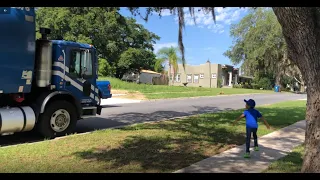 Ronen's Big Day - A Boy's Love of Garbage Trucks Touches Big Hearts