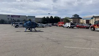 Columbus police helicopter lands at Eastland Mall, crew arrests suspect in shooting