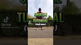 tutorial shuffle dance como aprender a bailar Fácil. parte 2