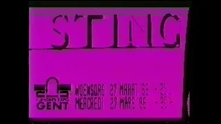 Sting - Mercury Falling Tour - Gent (Flanders Expo - March 27 1996)