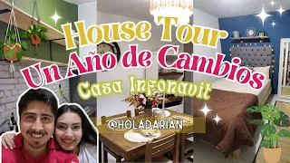 🏡 HOUSE TOUR ✨| CASA INFONAVIT 🔑 | 🥰Un Año de Cambios ✅ #casainfonavit #hogar